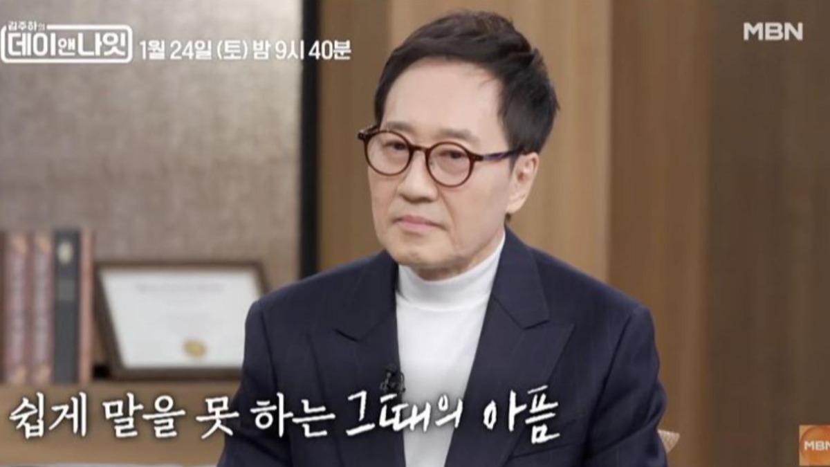 韓國資深歌王柳烈日前在節目中透露7年前確診肺纖維化。（圖／翻攝自MBN Entertainment YouTube）
