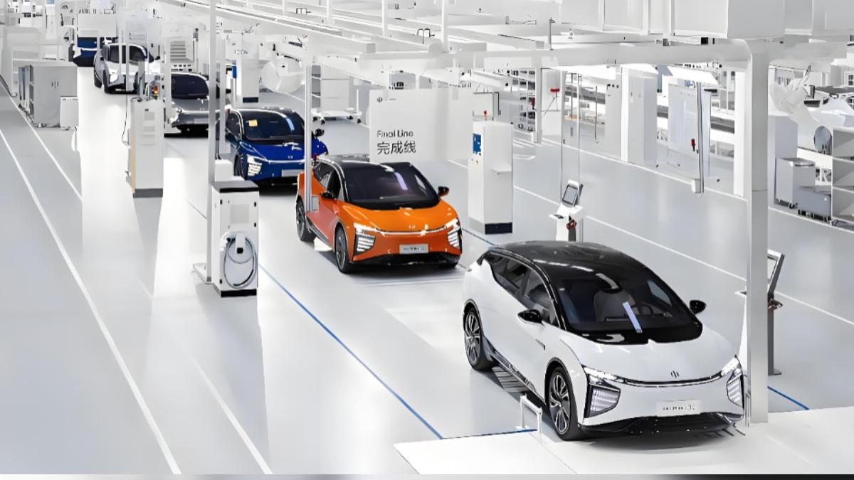 中國車企2025年在歐洲銷量創紀錄突破80萬輛。(圖/百度)