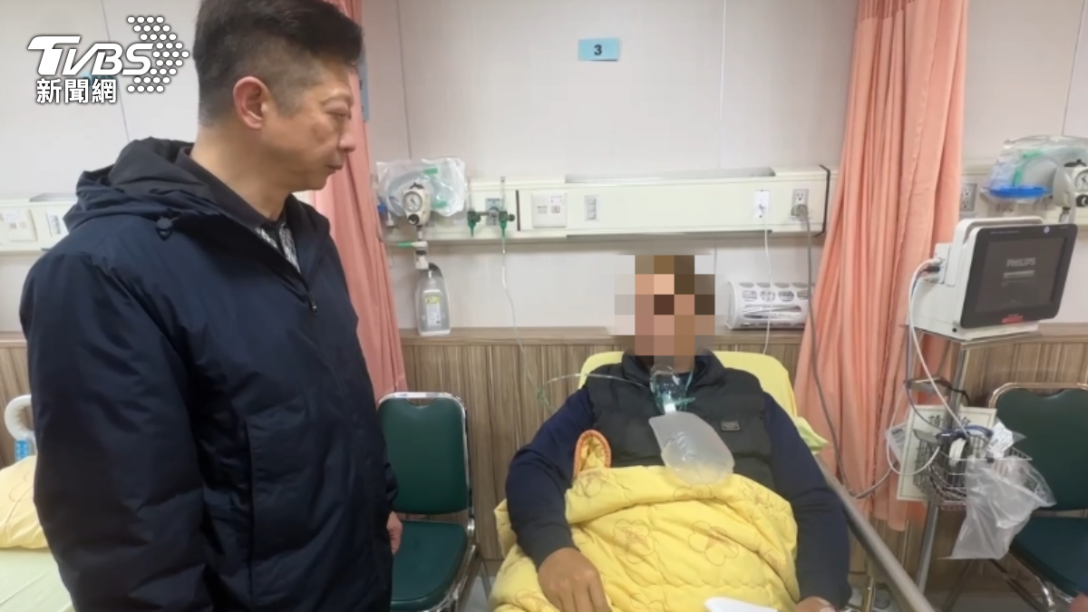 基隆火災/與詹能傑共用面罩…義消「肺部不適」送醫 高壓氧治療