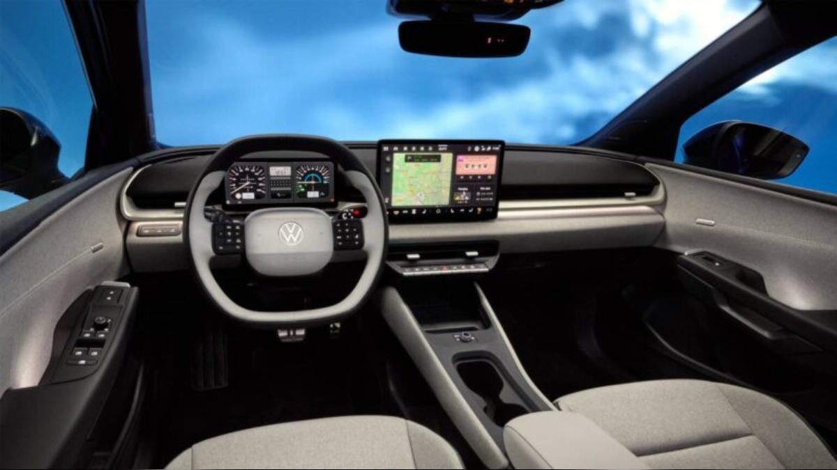 Volkswagen ID. Polo 已回歸部分實體按鍵。（圖／Volkswagen提供）