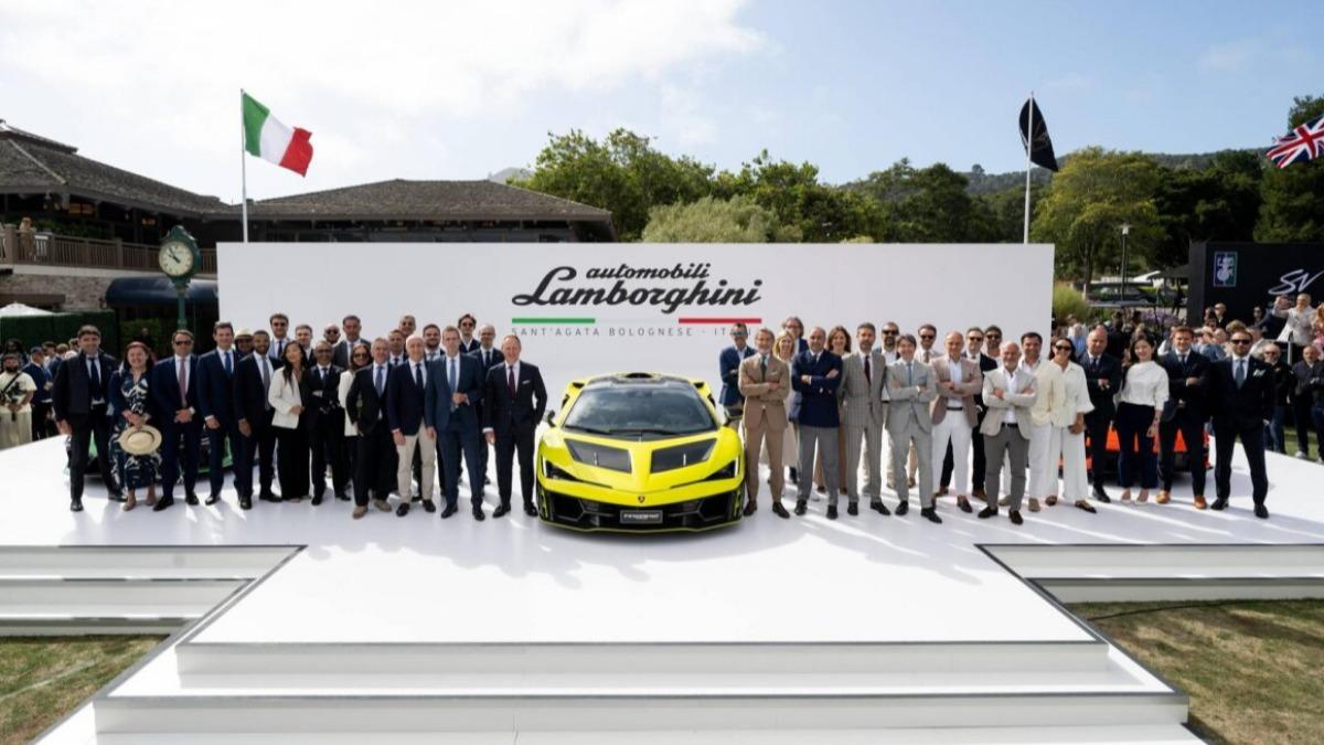Lamborghini於Monterey Week推出限量29輛的Fenomeno，象徵品牌巔峰之作。（圖／Lamborghini提供）