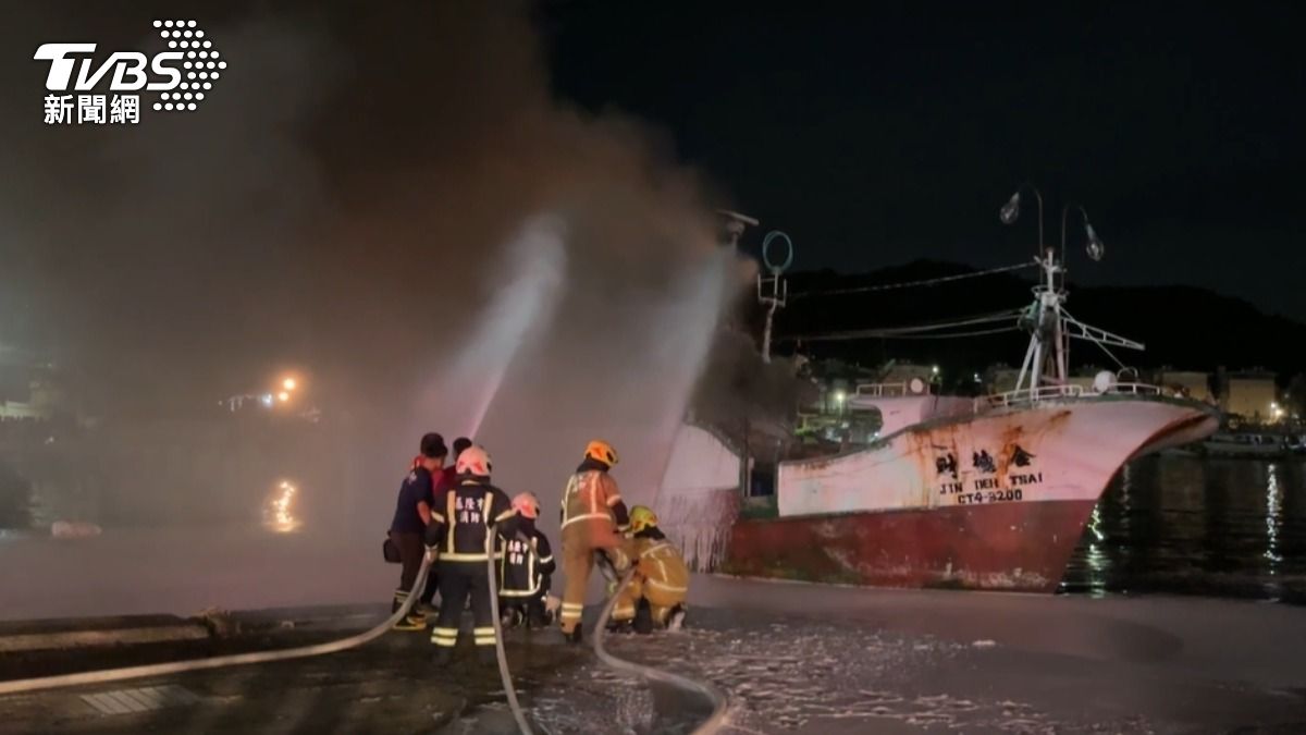 基隆消防人力不足，義消也會前往現場支援。（圖／TVBS）
