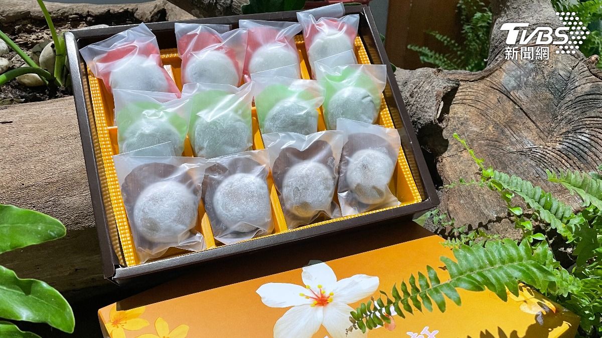 麻糬禮盒。（圖／TVBS）