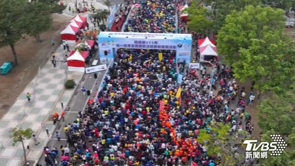 統一發票盃路跑（圖／TVBS資料畫面）