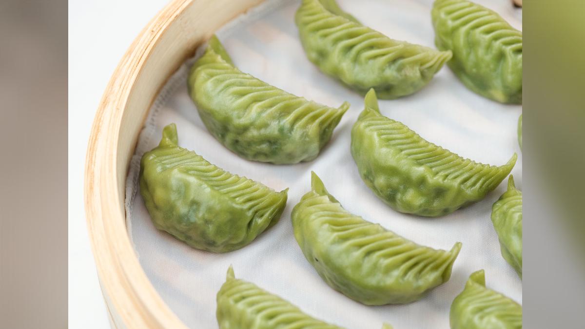 鼎泰豐販售的香菇素餃內含香菇、青江菜、豆干及粉絲。(圖/翻攝自鼎泰豐)