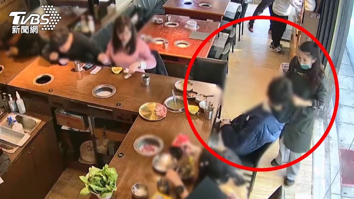 年輕男子點了450元的火鍋套餐,用餐途中向店員謊稱要去隔壁超商一趟,便一去不復返。(圖/民眾提供)