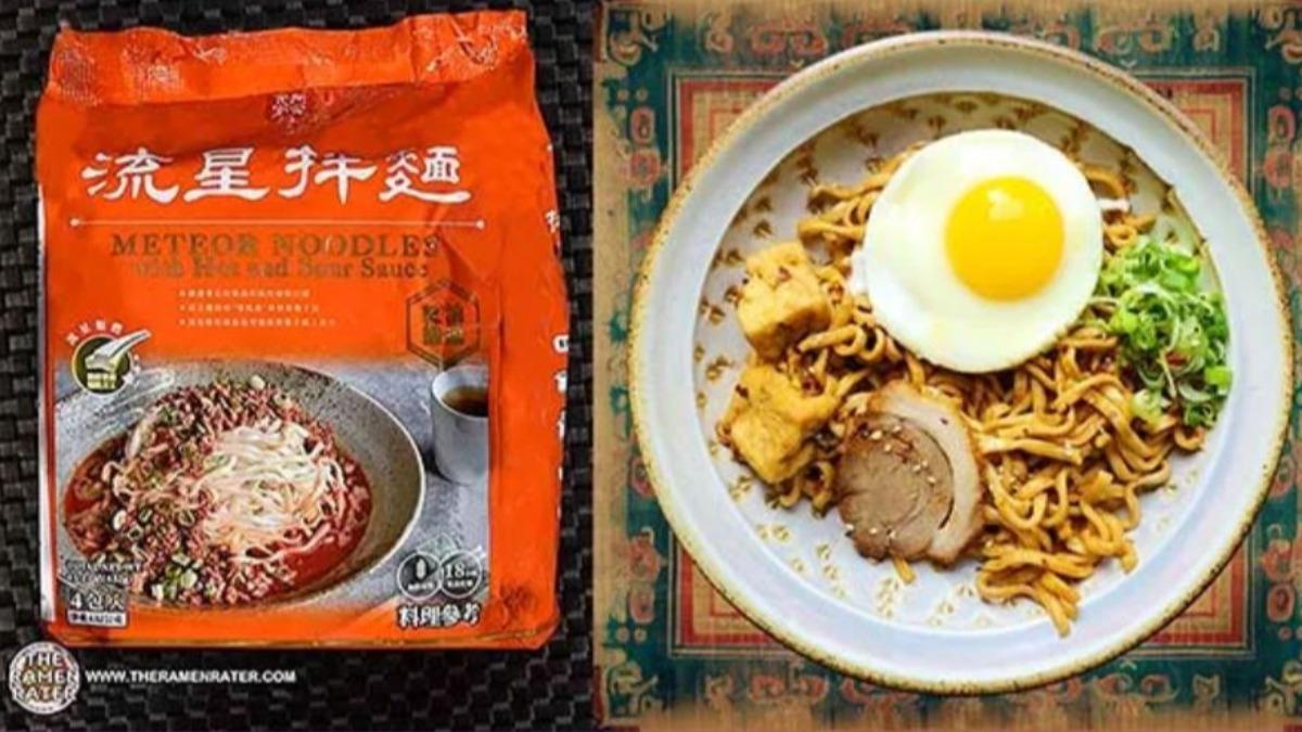 冠軍為阿舍食堂「流星拌麵紅油擔擔口味」。(圖/翻攝The Ramen Rater)