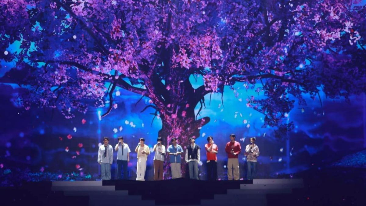 Super Junior週末三天在高雄巨舉辦世界巡演「SUPER SHOW 10」。(圖/讀者提供)