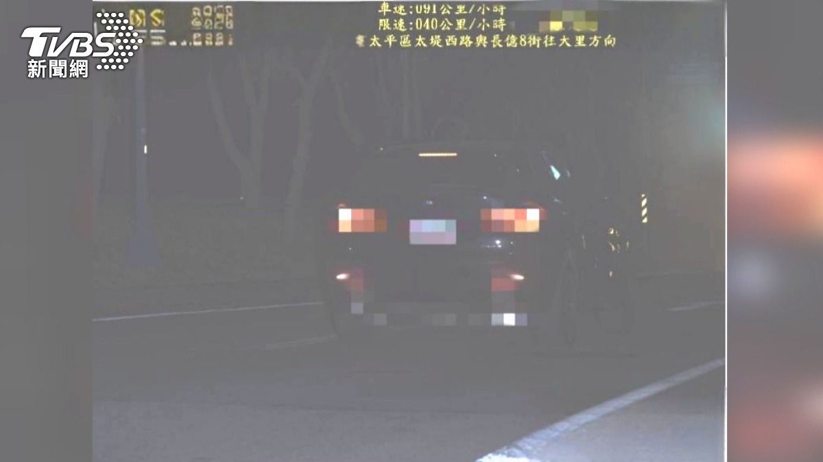 遭移動測速照相機拍到時速91公里,超過速限51公里,被開罰1萬2000元並吊牌6個月。(圖/民眾提供)
