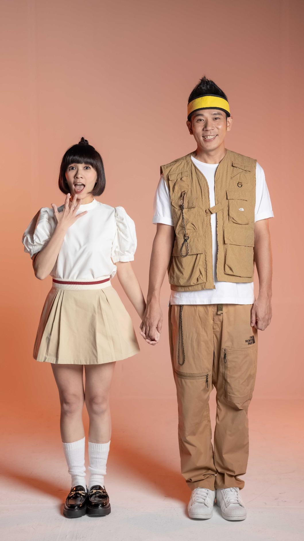 香蕉哥哥、草莓姐姐領軍18位家族成員,打造魔法樂園。(圖/東森電視提供)