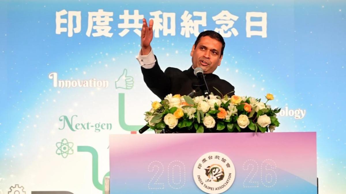 新任印度駐台代表德寧瀚抵任 中英語致詞:打造互補產業生態系