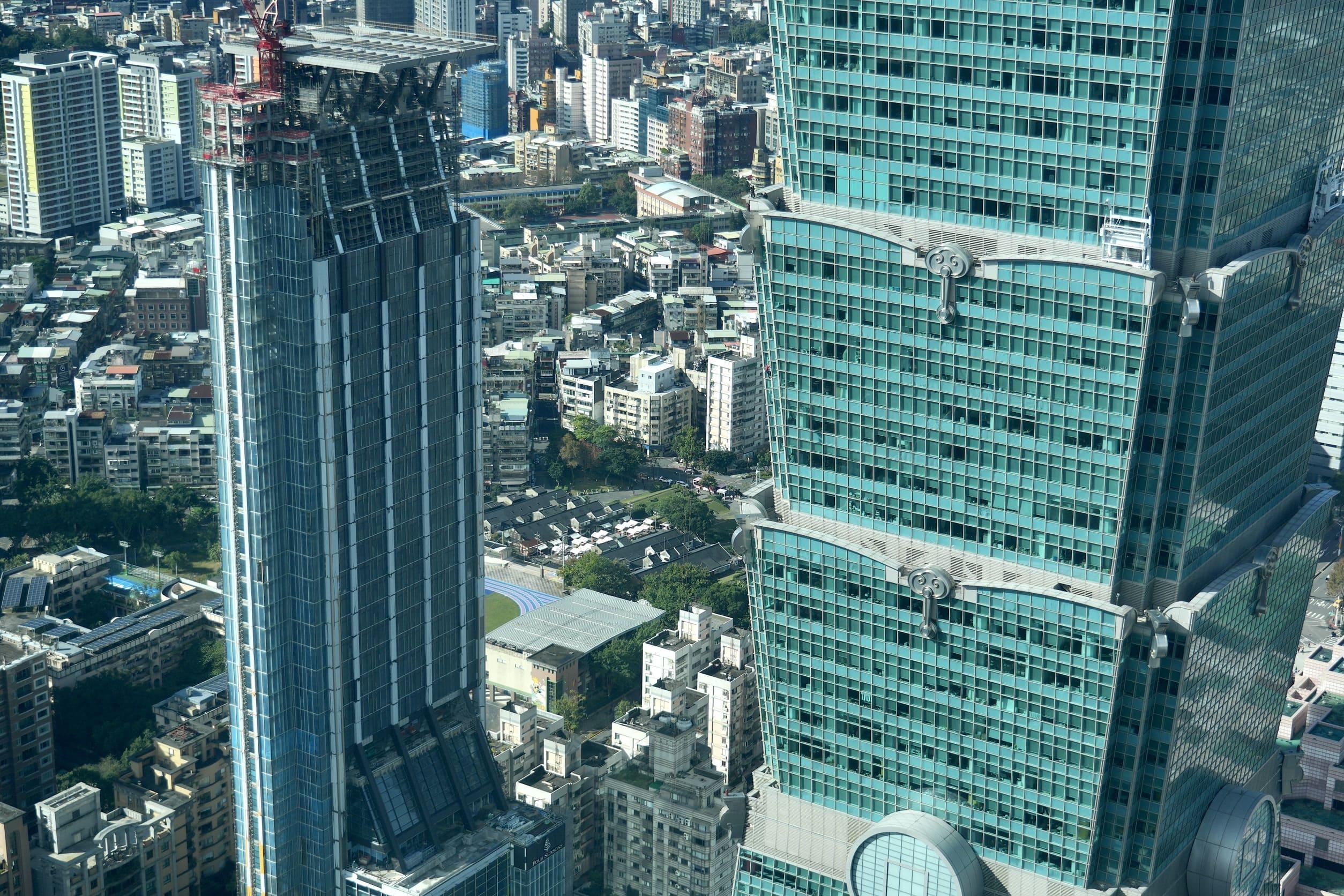 艾力克斯霍諾德13年前曾提出徒手攀101的想法，不過當時因多方因素婉拒。(圖／區國強攝）