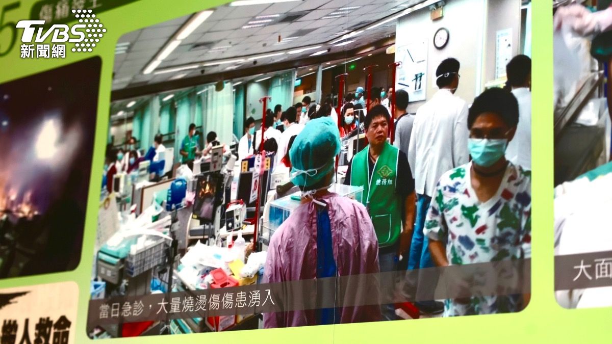 八仙塵爆意外時,時任燒燙傷中心主任莊秀樹醫師協助坐鎮指揮。(圖/華子琛攝)