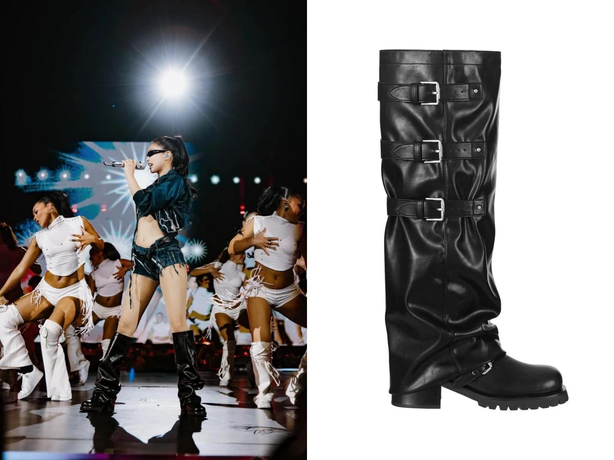 STAND OIL Trinity Slouch Boots。（圖／翻攝自IG@jennierubyjane、STAND OIL官網）