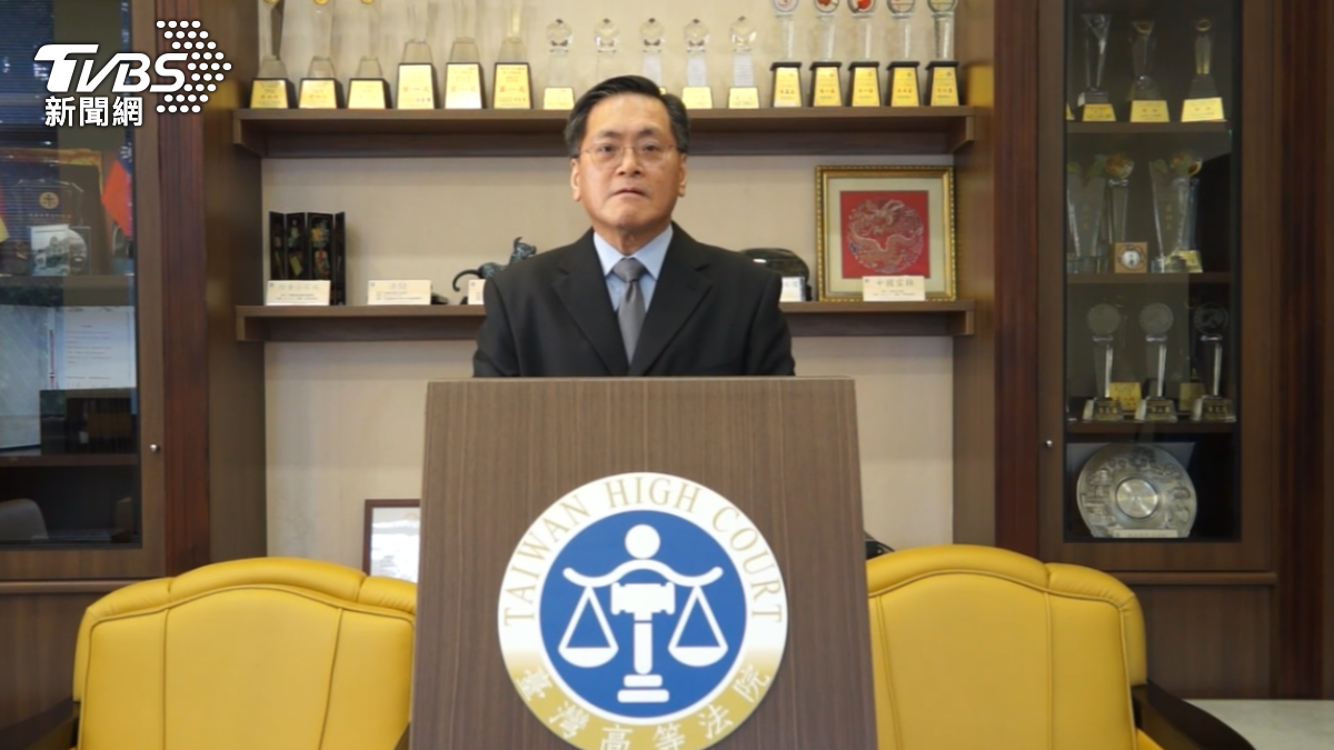 台灣高等法院行政庭長王屏夏。（圖／TVBS）
