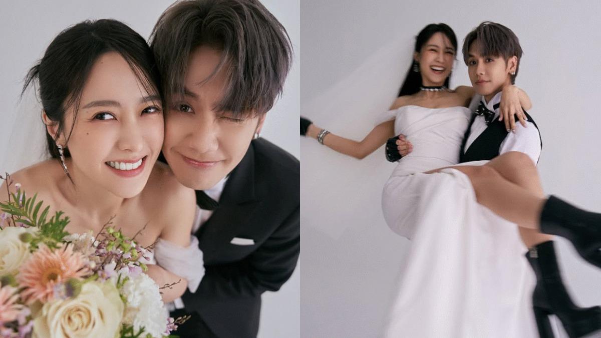 大元(林艾璇)去(2025)年與交往12年的「鼓鼓」呂思緯宣布登記結婚。(圖/翻攝自Instagram/dayuanlin)