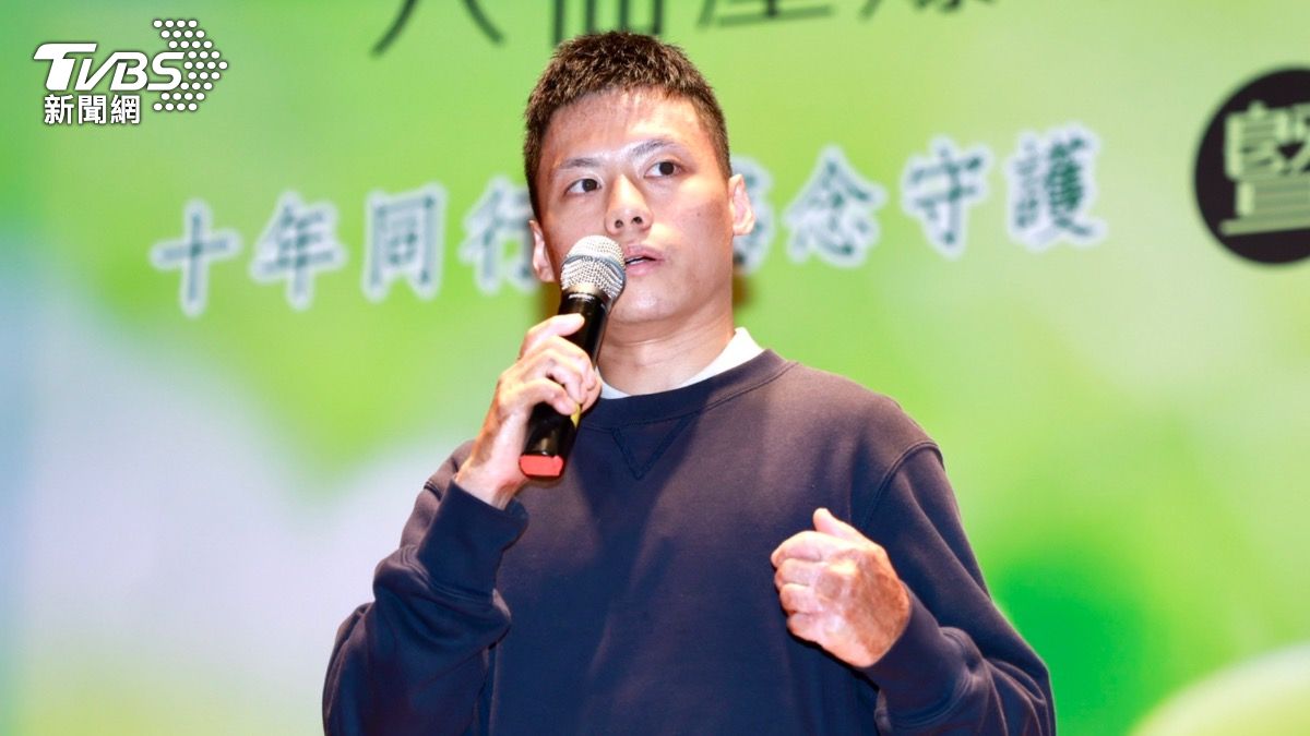 八仙塵爆病友鍾先生。(圖/華子琛攝)