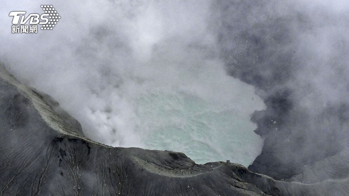 阿蘇火山直升機事故發生已經滿一週。（圖／達志影像美聯社）