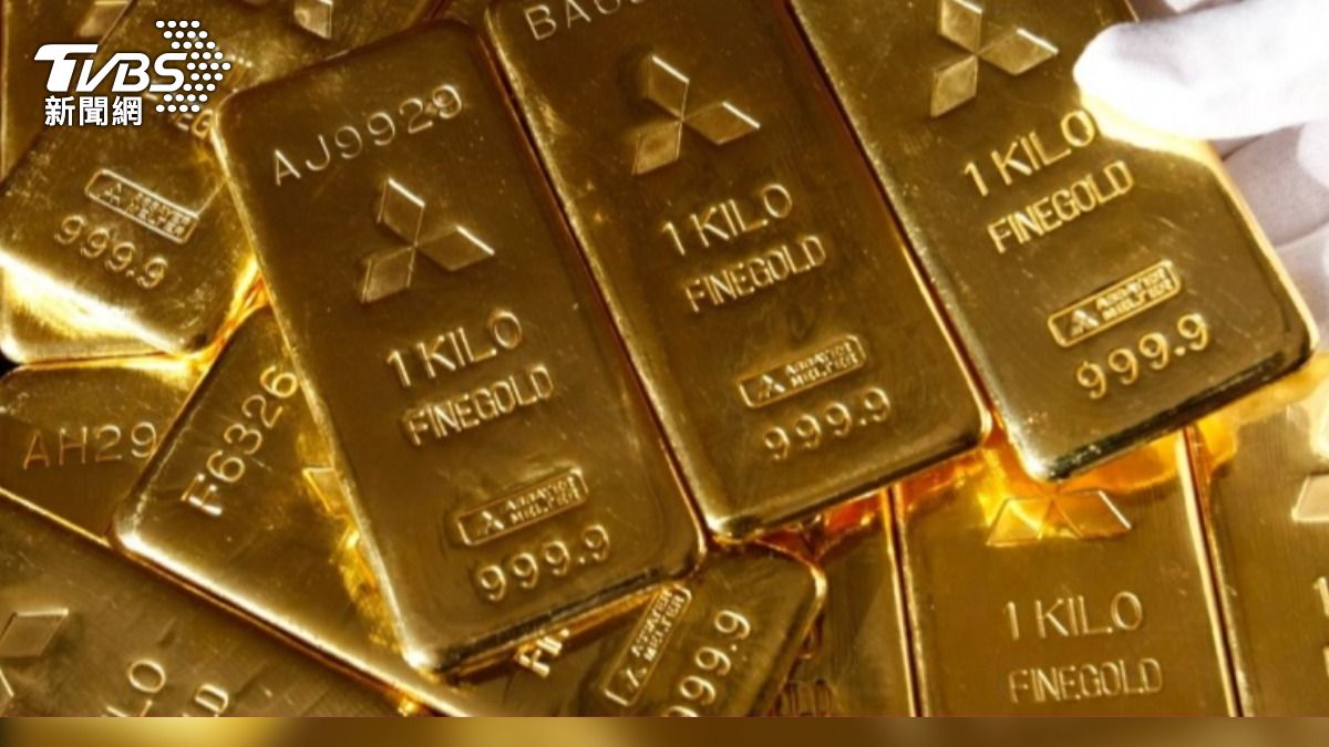 國際黃金價格再創新高去年10月才破4千美金才過3個月已衝上5千美金。(資料圖片/達志影像路透社)