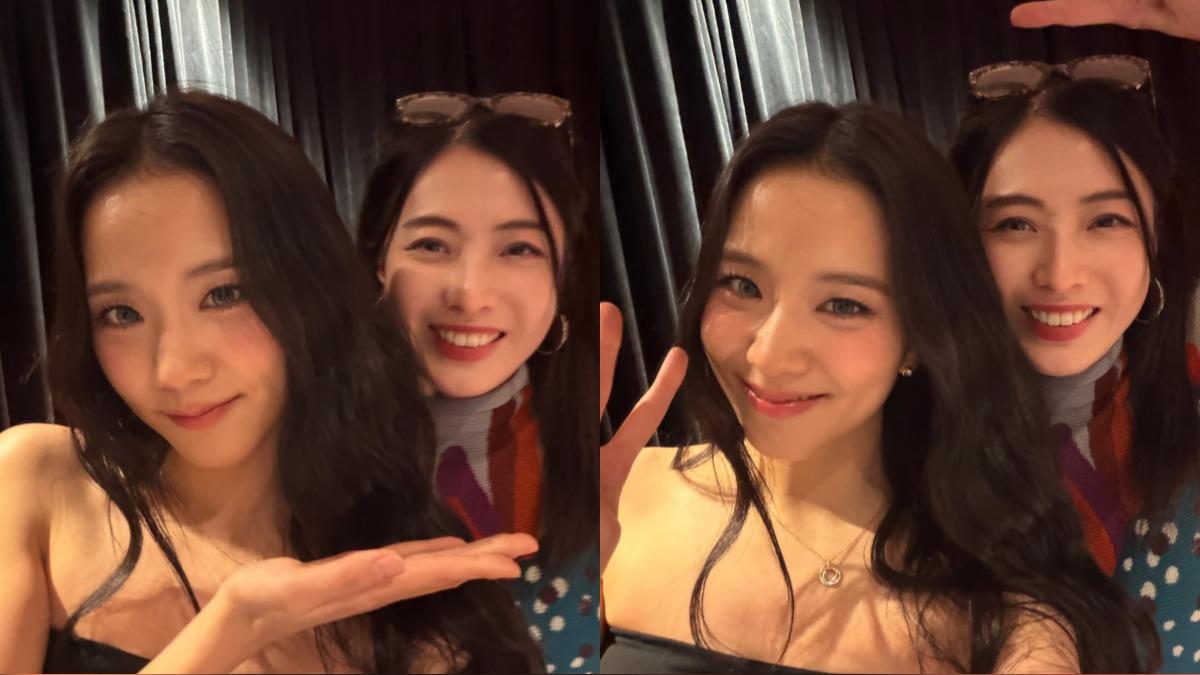 JISOO合影神秘氣質女是誰? 身份曝光竟是「香港千億富太」