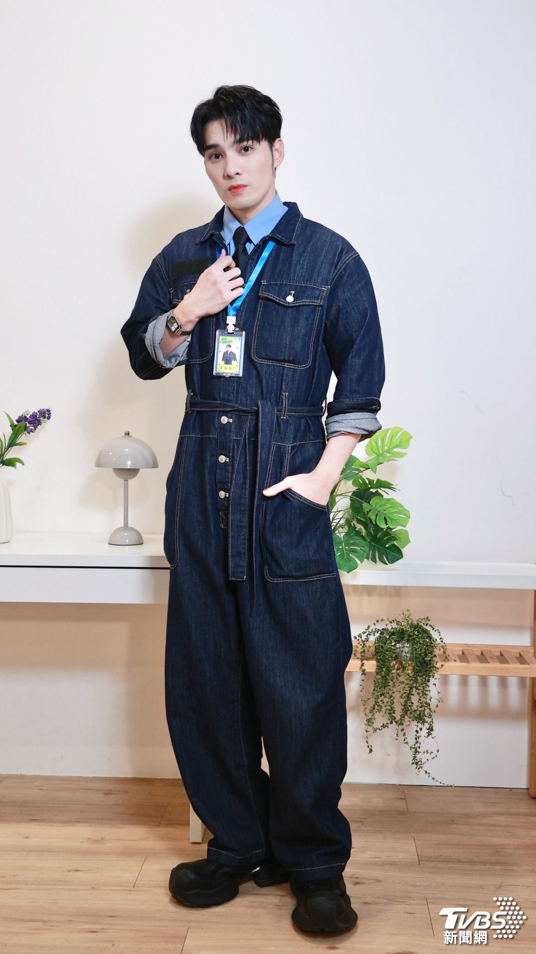 黃偉晉很意外曾莞婷答應參加節目。(圖/黃城碩攝)