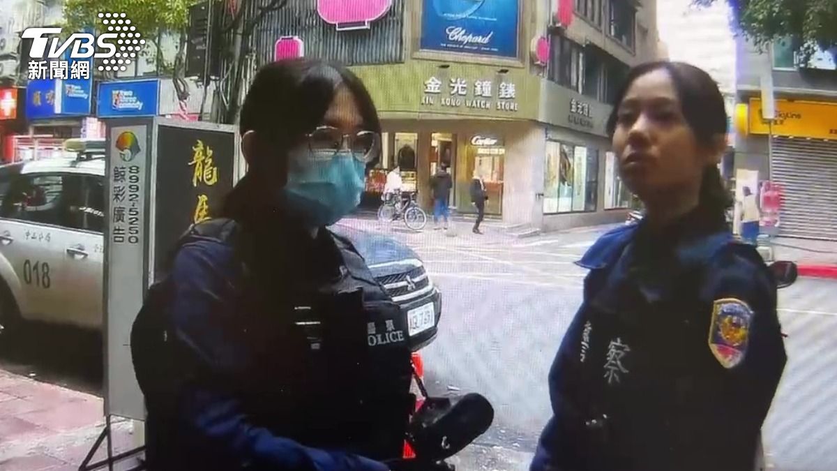 警方獲報到場了解,已掌握涉嫌人身分追查中。(圖/TVBS)
