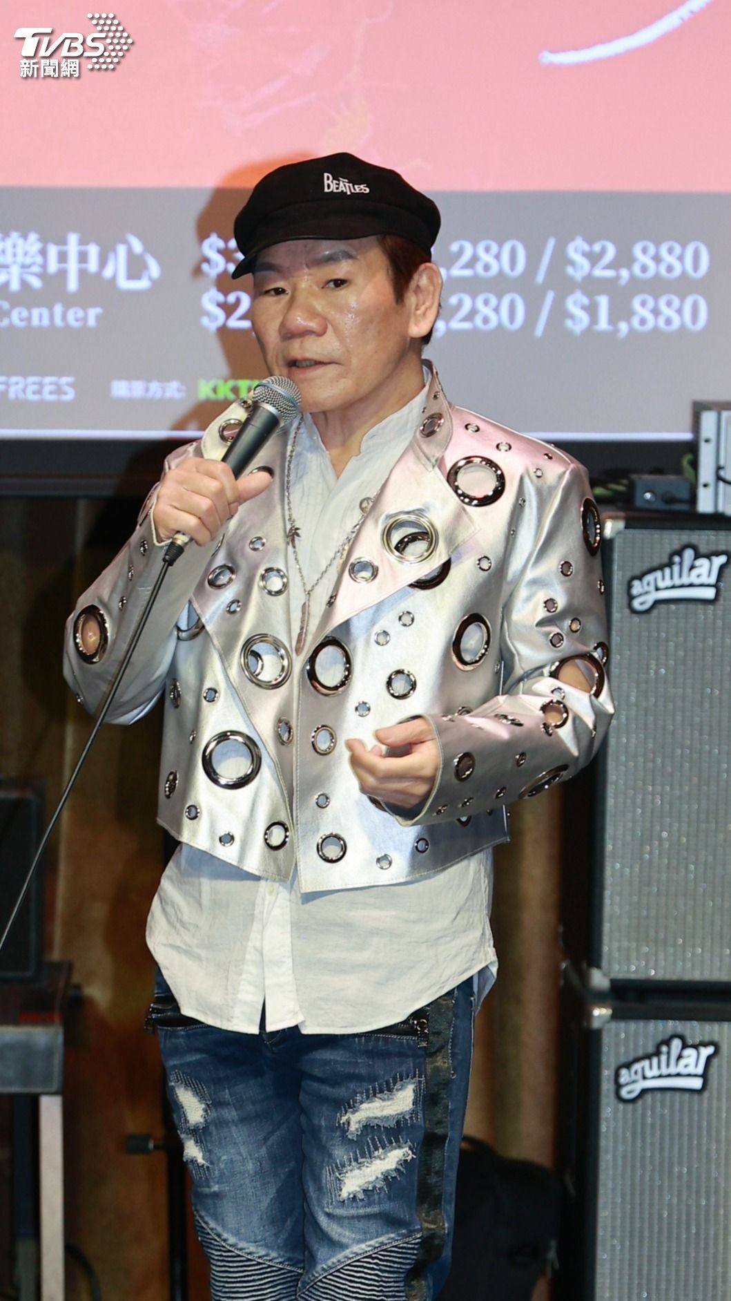 趙傳希望兒女交友不要牽扯到金錢問題。(圖/黃城碩攝)