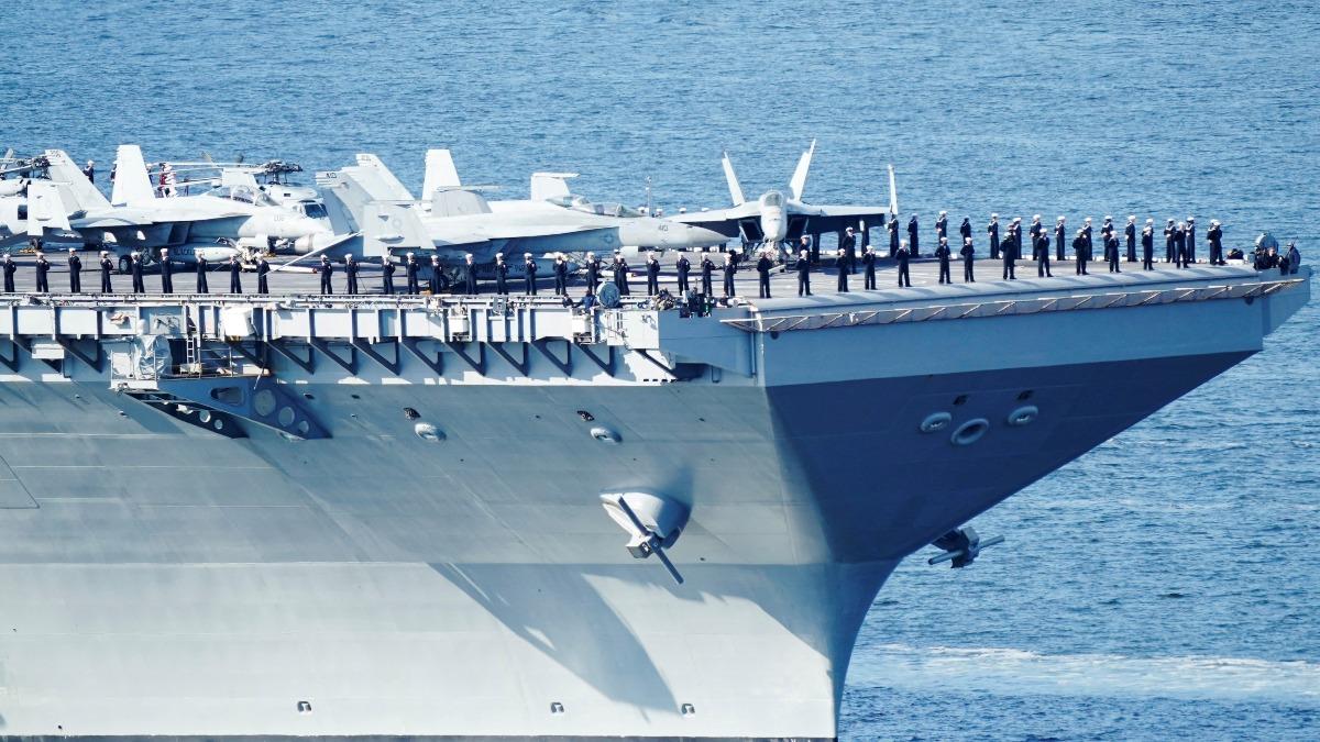 美國最先進航艦「福特號」馬桶不通! 艦上官兵數度對外求助