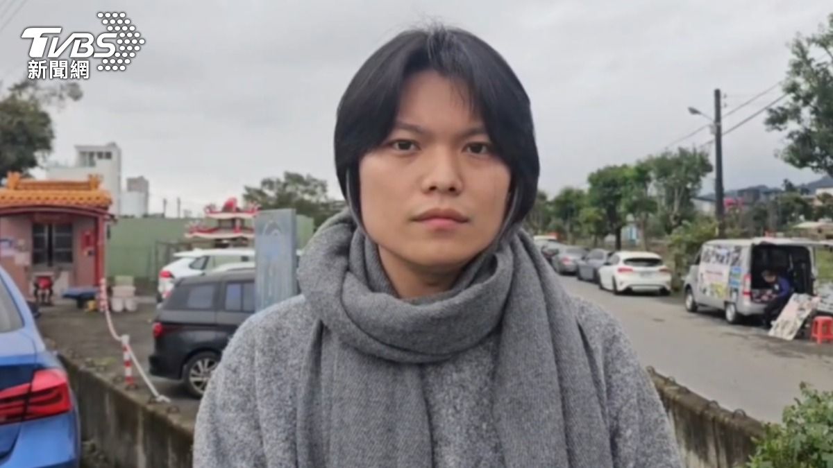 張美阿嬤發言人員陳品龍。(圖/TVBS)