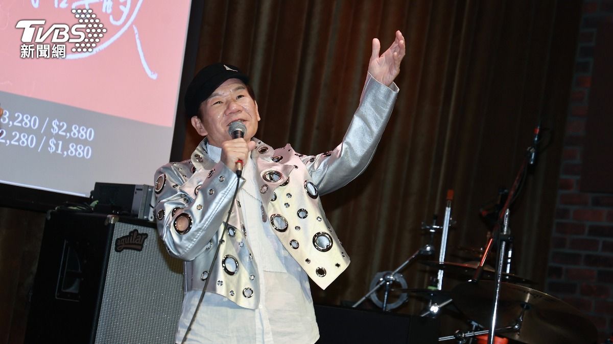 趙傳嗓音依舊宏亮動聽，他歸功於時常練嗓、鍛鍊體態。（圖／黃城碩攝）