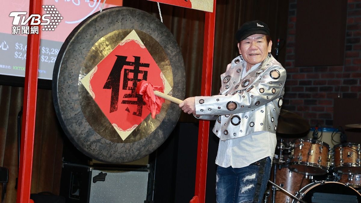 趙傳5月23日將在台北流行音樂中心開唱。（圖／黃城碩攝）