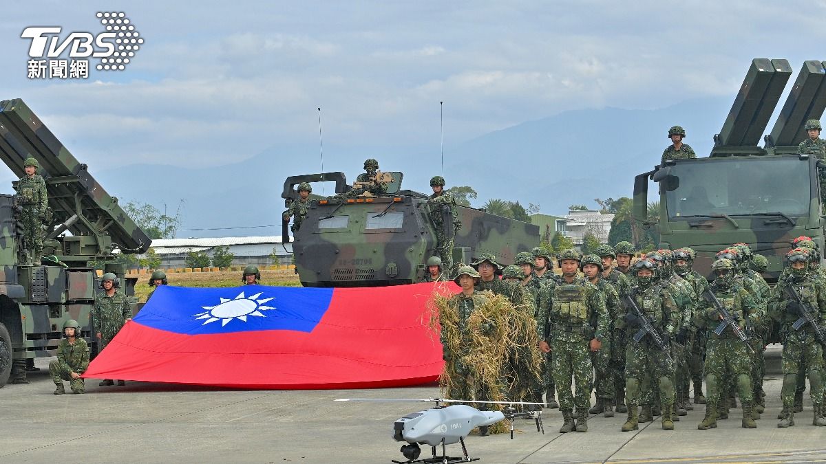 國軍展現兵種協同作戰訓練成果。（圖／胡瑞麒攝）
