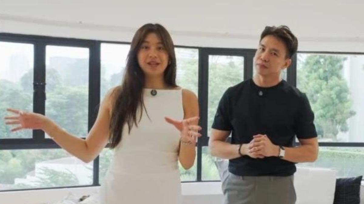 Grayce Tan(圖左)據稱是公司策略副總裁。(圖/翻攝自X@MustShareNews)