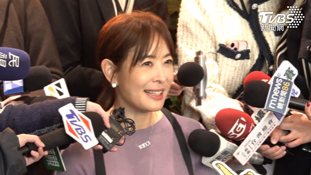 被拱參選台北市長,賈永婕喊絕對不可能。(圖/TVBS)
