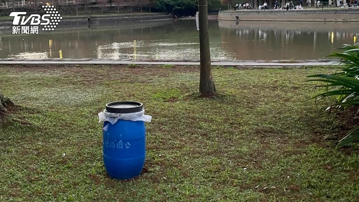 長知識了!大湖公園「活魚丟廚餘桶」 內行揭真相:是在救生態