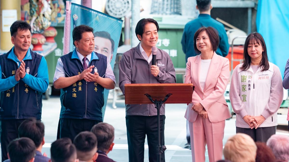 台中拜廟提關稅遇「川普」 賴清德笑喊:美國對台灣非常支持
