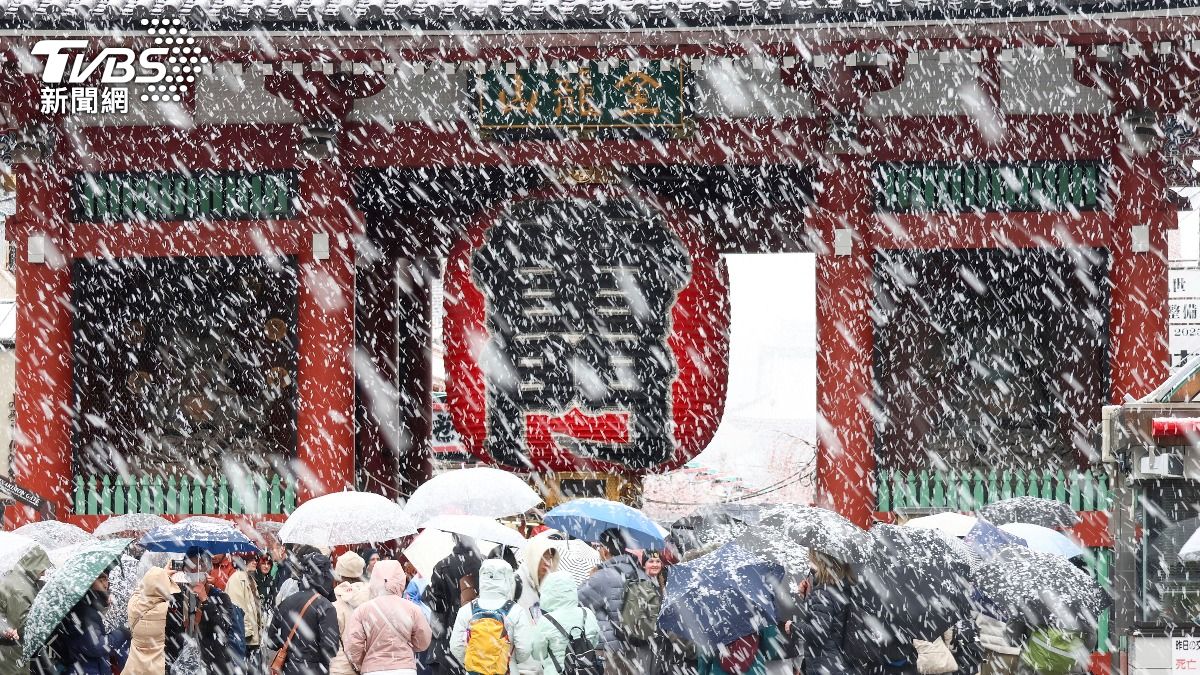 日本東京今明兩天可能出現降雪。（資料照／達志影像美聯社）