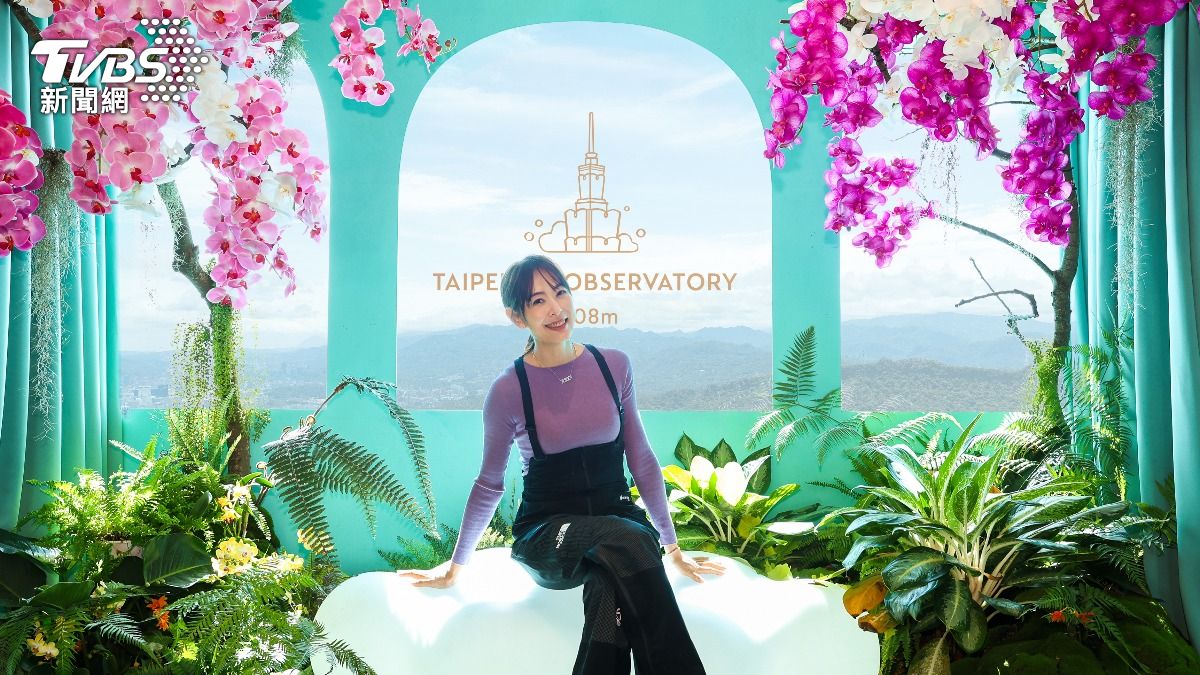 101樓室內空間出年度特展《蕨蘭之美 FERNS AND ORCHIDS OF FORMOSA》。（圖／業者提供）