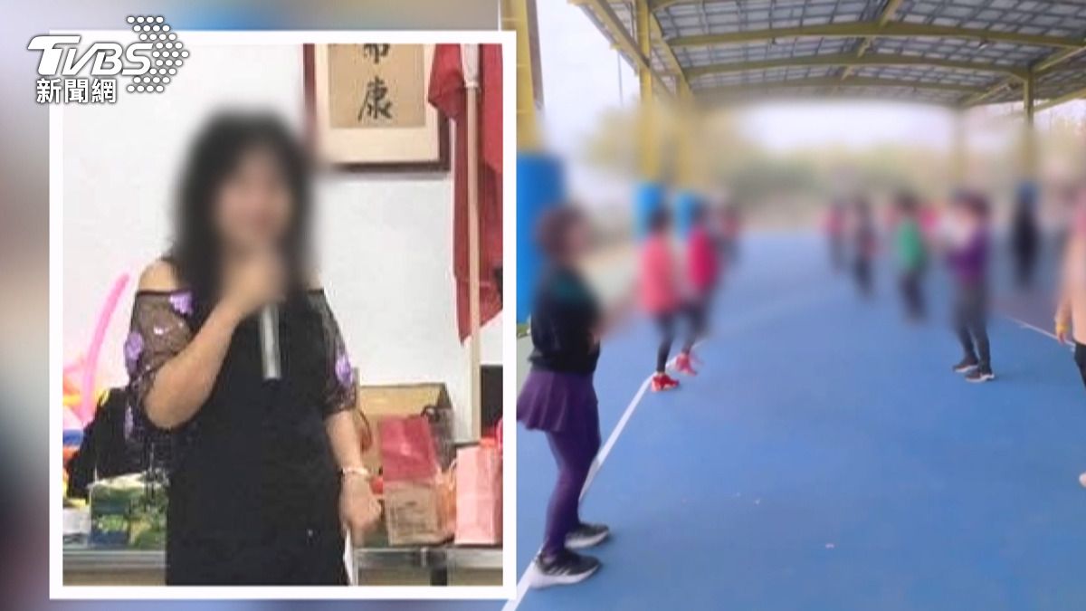 台中大雅區一處公園旁29日上午發生砍人事件，一名63歲李姓土風舞老師遭33歲張姓男子持刀攻擊。(圖／警方提供)