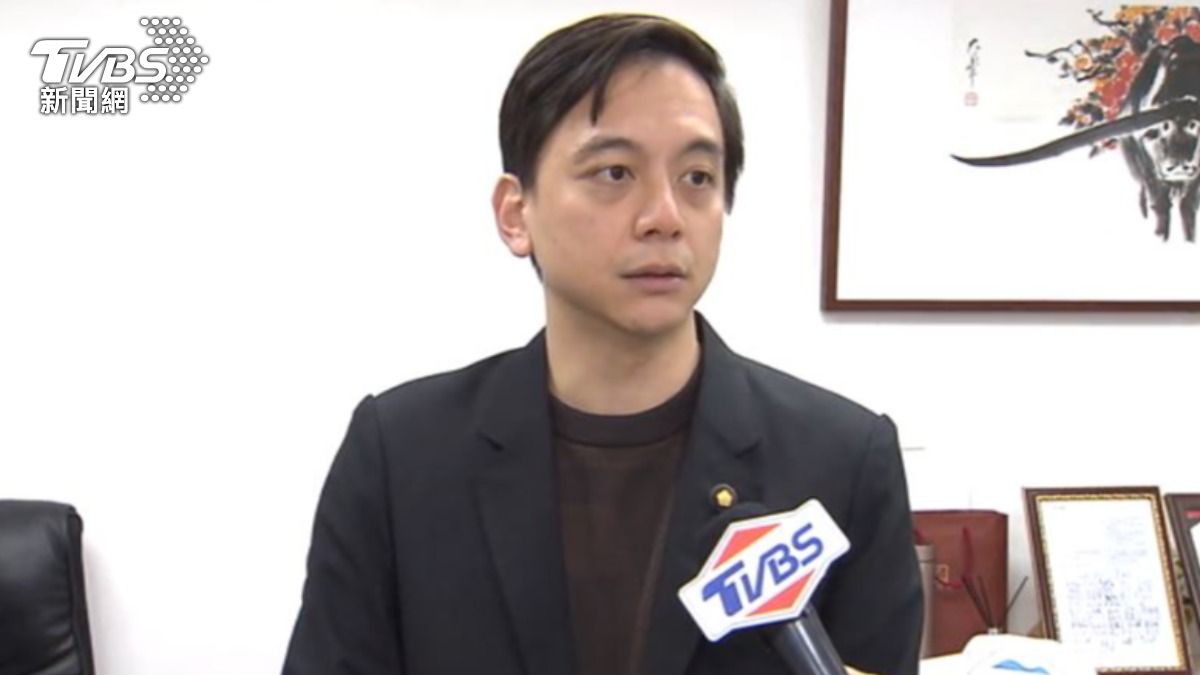 國民黨立委牛煦庭。(圖/TVBS)