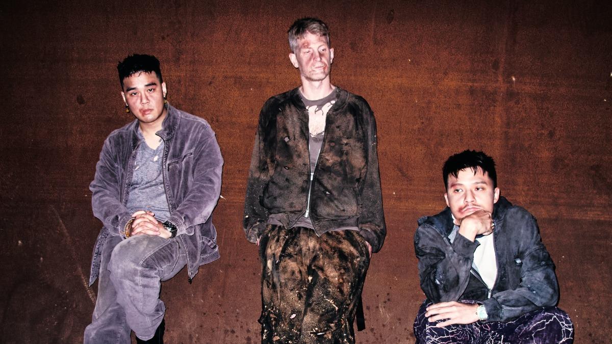 Lazy Habits（中）與 FRαNKIE阿法（右）、BRADD（左）。（圖／Lazy Habits 慵懶成性、THAT’S MY SHHH、Yonn提供）