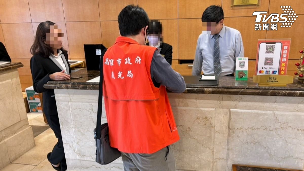 觀光局則表示查無不法,房價皆在飯店「備查房價」範圍之內。(圖/TVBS)