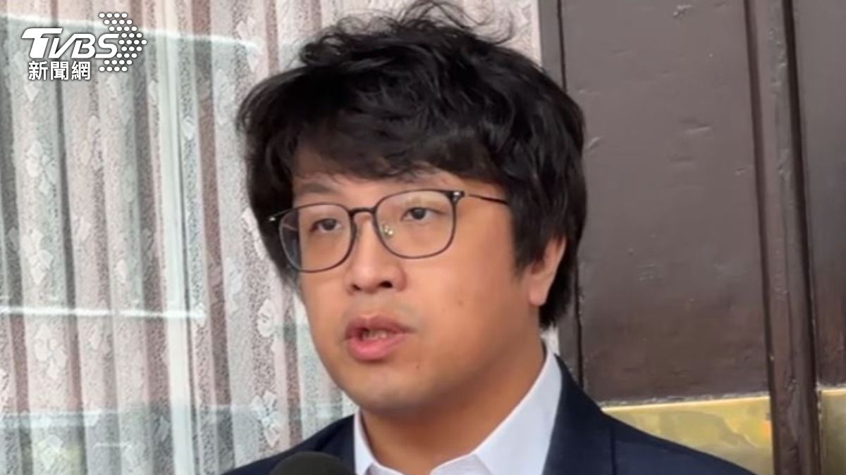 民進黨立委沈伯洋。（圖／TVBS）