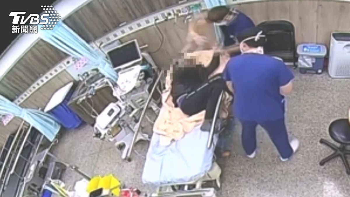 酒醉男急診室動粗！踢護理師揮拳傷人(圖／院方提供)
