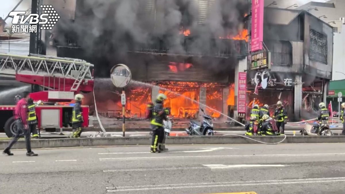 部分店家損失相當嚴重，而9間店面的總財損金額仍有待進一步統計。(圖／TVBS)