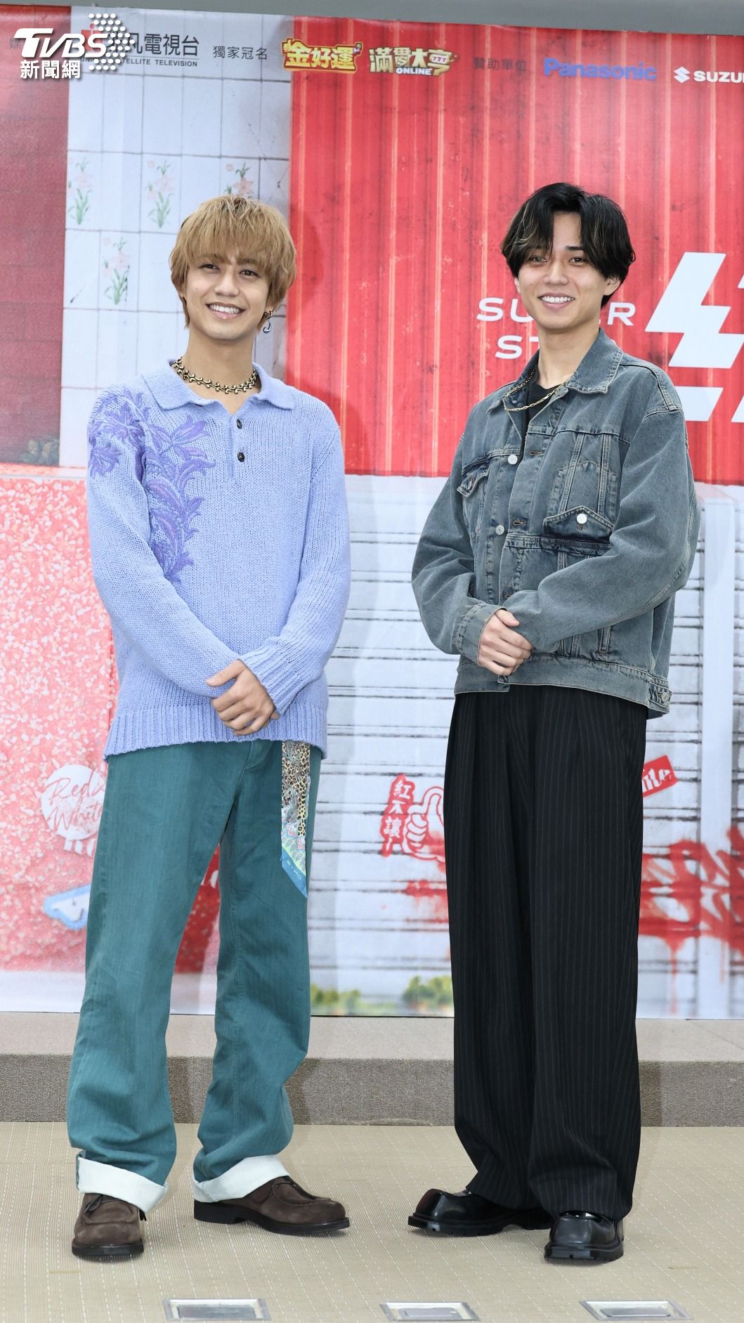 兩人預告今晚會帶來King & Prince的雙重面貌。(圖/張哲鳴攝)