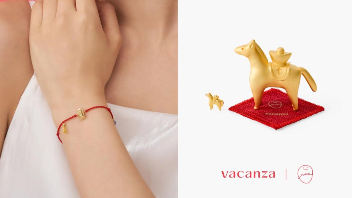 vacanza也推出祈願系列的飾品。(圖/翻攝自vacanza官網)