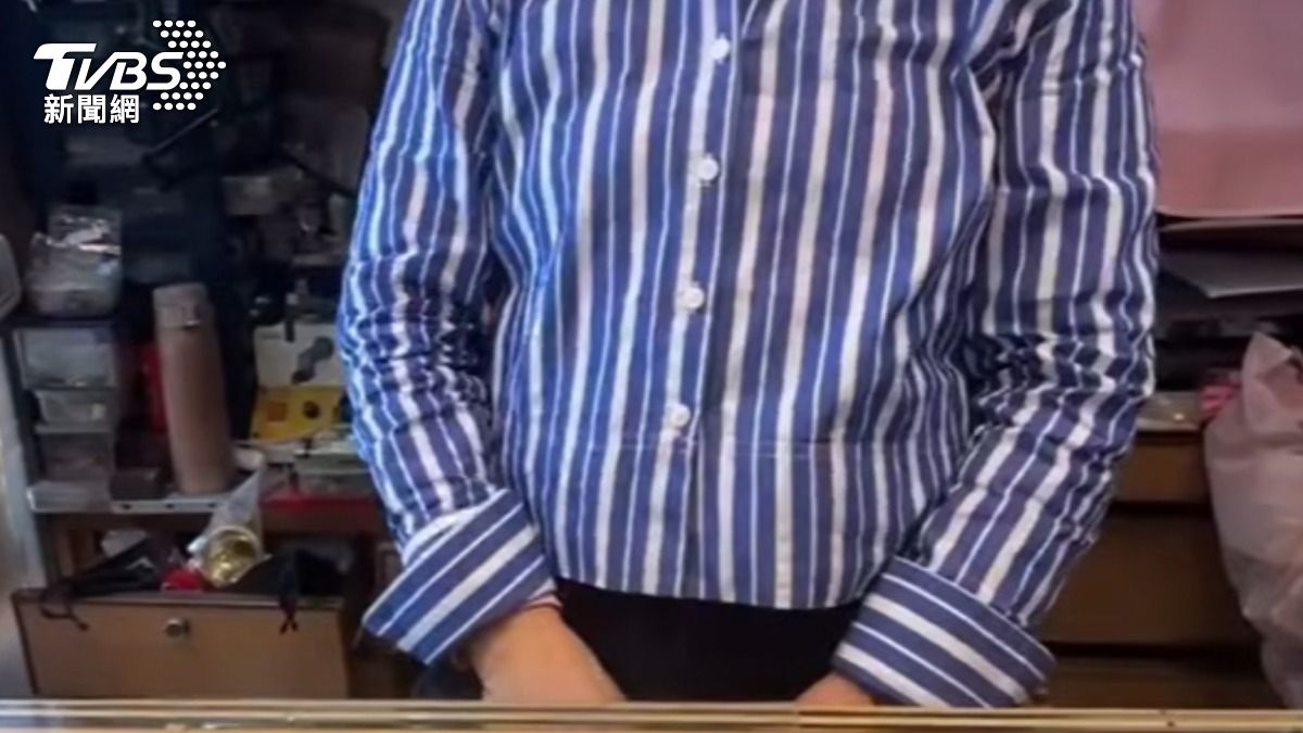 受害業者表示已看到犯嫌徘徊，沒想到慘被鎖定攻擊。（圖／TVBS）