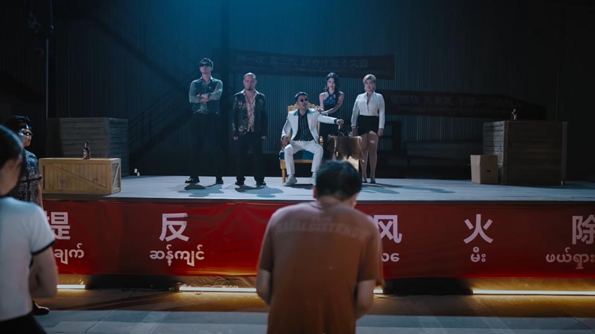 大陸推出新電玩遊戲，玩家必須從詐騙中心裡面試圖逃生離開園區。（圖／翻攝自血薪記:罪惡園區 宣傳片)