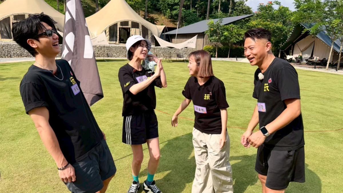 蔡旻佑(左起)、徐小可、貝童彤、彭小刀。(圖/好看娛樂提供)